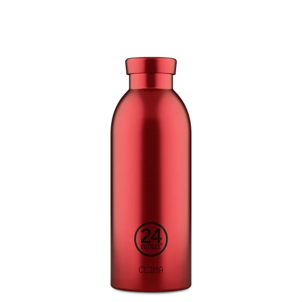 24 Bottles Clima Stainless Fire Red 500ml - 10% off