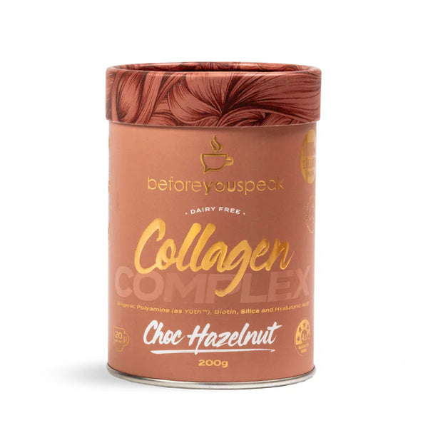 Before You Speak Collagen Choc Hazelnut 200gm