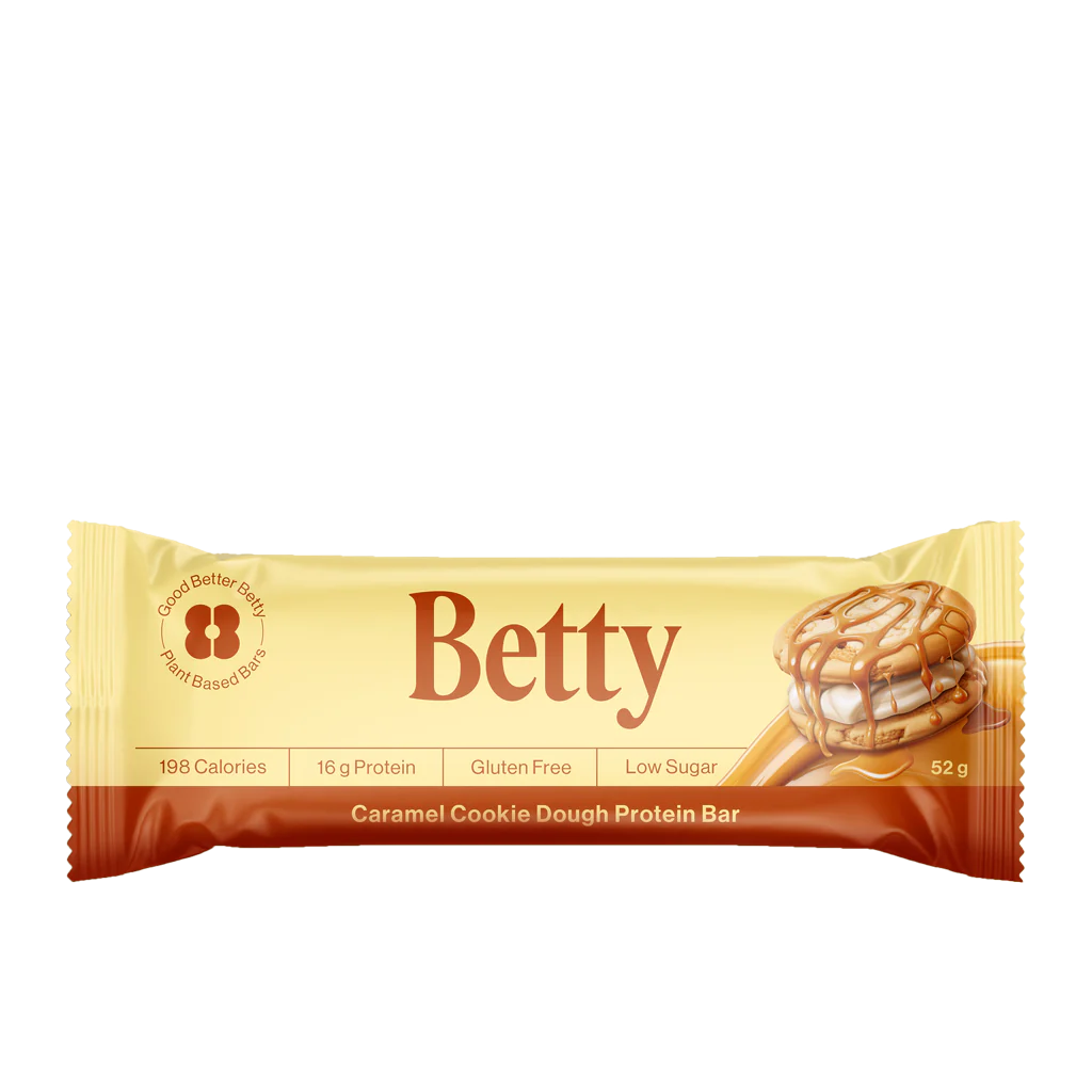 Betty Caramel Cookie Dough Protein Bar 52gm