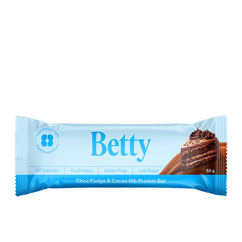 Betty Choc Fudge & Cacao Nib Protein Bar 52gm