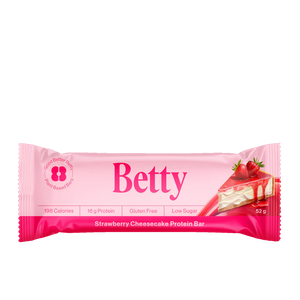 Betty Strawberry Cheesecake Protein Bar 52gm