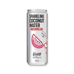 Bonsoy Organic Sparkling Coconut Water Watermelon 320ml