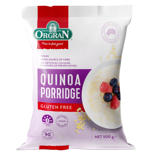 Orgran Gluten Free Quinoa Porridge 500g