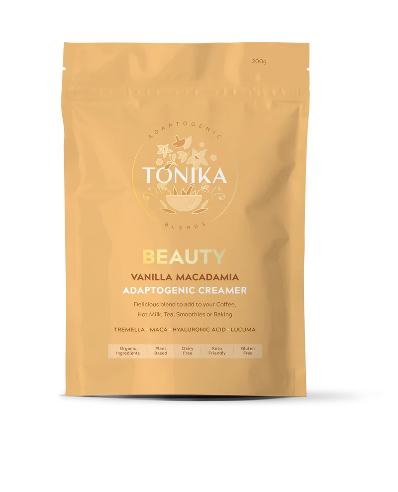 Tonika VANILLA MACADAMIA ADAPTOGENIC BEAUTY CREAMER 200gm