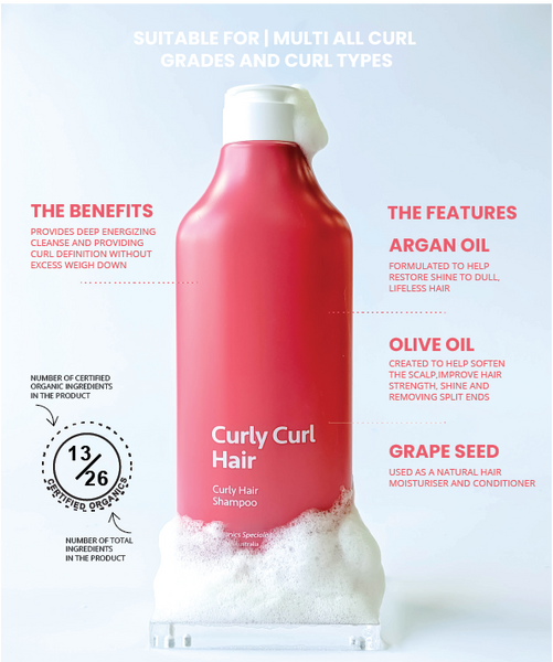 Aromaganic Curly Curl Hair Shampoo