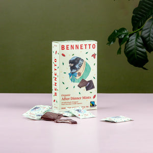 Bennetto MINT TRUFFLE FILLED SQUARES - 8gm