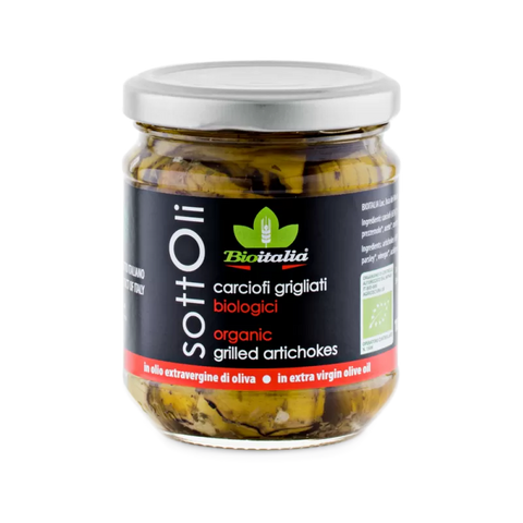 BioItalia Grilled Artichokes 180gm