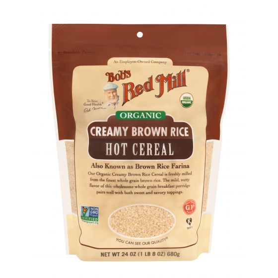 Bob's Red Mill Organic Creamy Brown Rice Hot Cereal 680gm