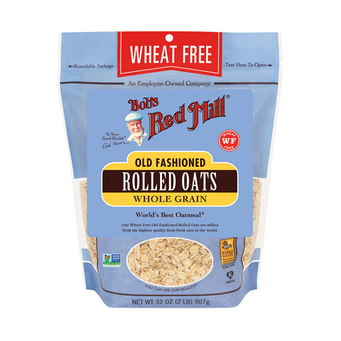 Bob's Red Mill Wheat Free Old Fashioned Rolled Oats 907gm