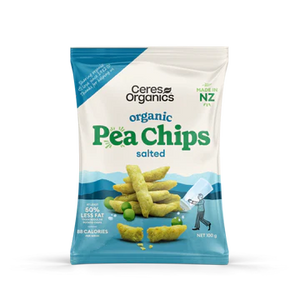 Ceres Organics Organic Pea Chips, Salted - 100g