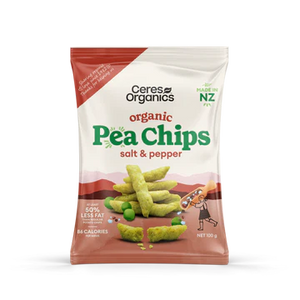 Ceres Organics Organic Pea Chips, Salt & Pepper - 100g