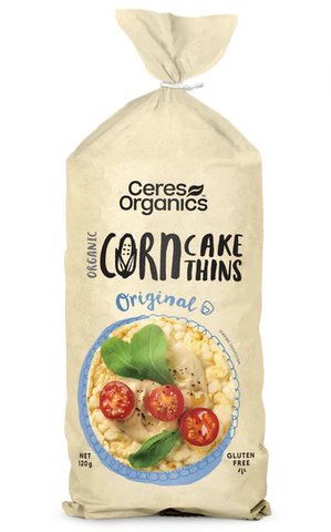 Ceres Organics Corn Cake Thins - 120g