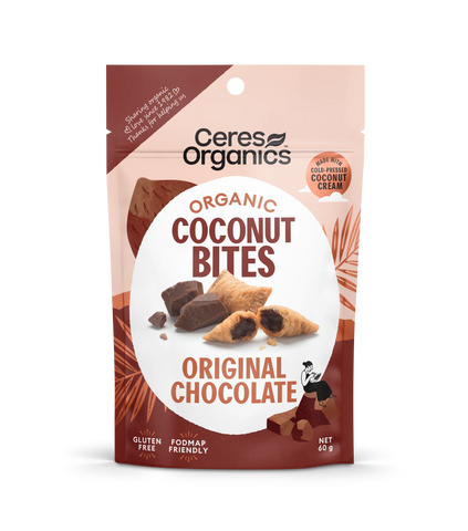 Ceres Organics Organic Coconut Bites, Original Chocolate 60g - 20% off