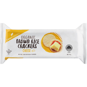 Ceres Organics Brown Rice Crackers Cheese