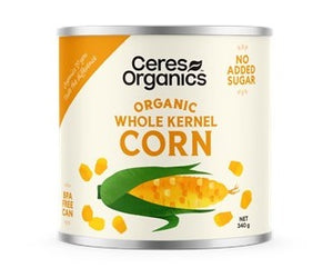 Ceres Organics Organic Corn Kernels - 340g