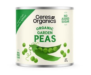Ceres Organics Organic Garden Peas - 420g
