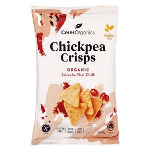 Ceres Organics Organic Chickpea Crisps, Sriracha Thai Chilli - 100g