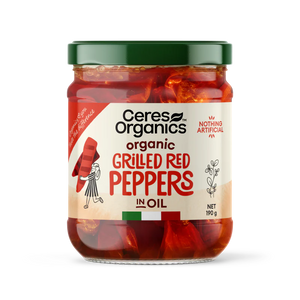 Ceres Organics Grilled Red Peppers in oil - 190g - 20% off