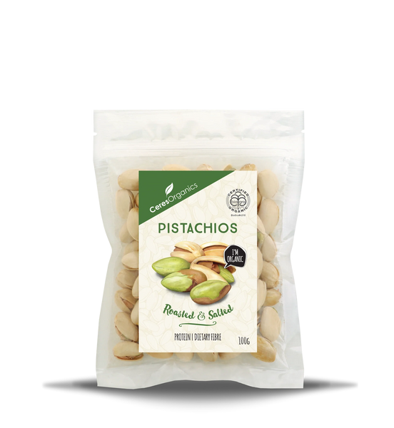 Ceres Organics Organic Pistachios 100g - 20% off