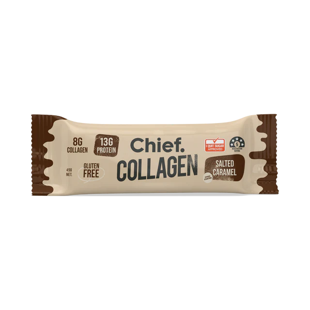 Chief Collagen Protein Double Choc Bar 45gm