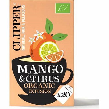 Clipper Organic Mango & Citrus Infusion 20tbags