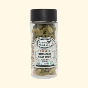 down to earth Cardamom Green Whole Organic 40g