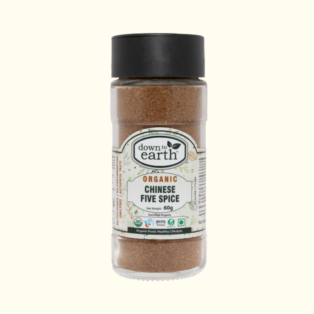 down to earth Chinese Five Spice Organic 60g