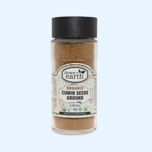 down to earth Cumin Seeds Ground Organic 50g