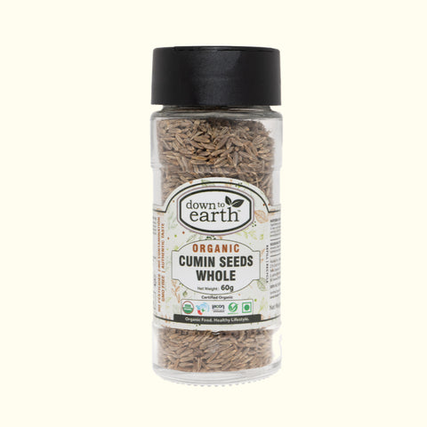 down to earth Cumin Seeds Whole Organic 60g