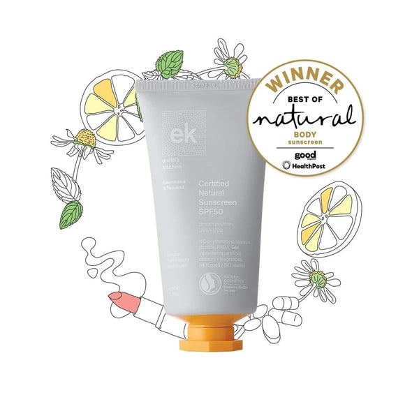 Earth's Kitchen Kawakawa & Tamanu SPF50+