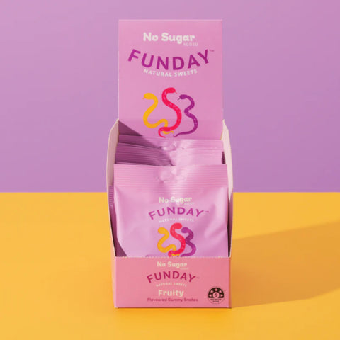 Funday Natural Sweets Fruity Gummy Snake 50g