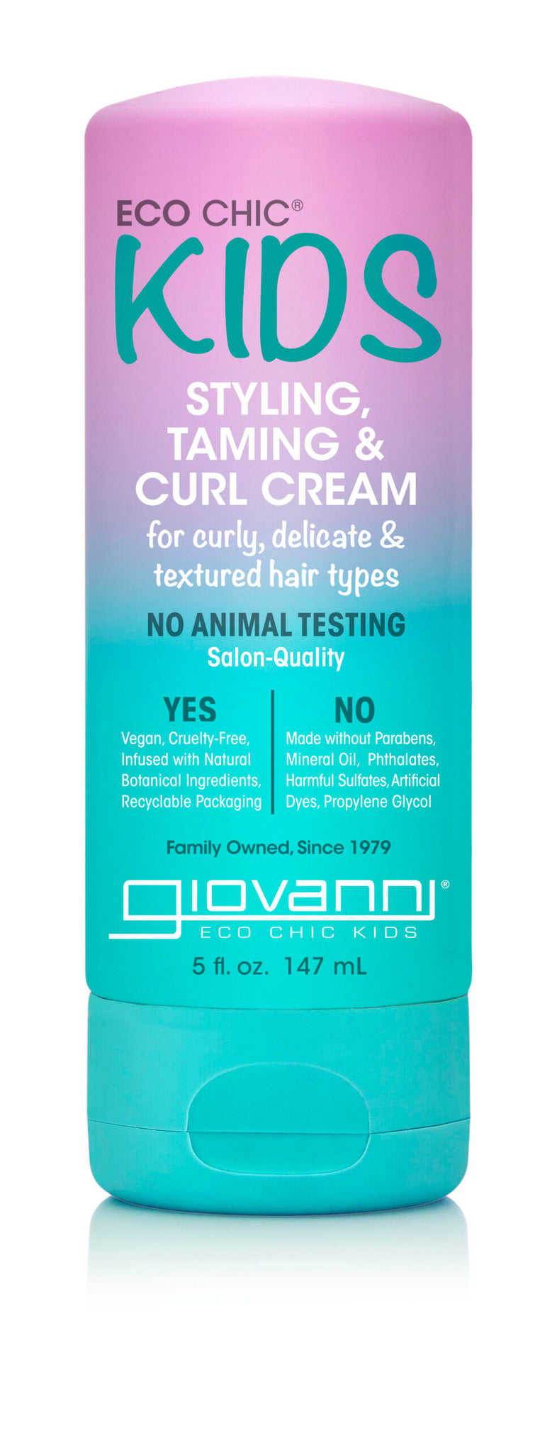 Giovanni ECO CHIC® KIDS STYLING TAMING & CURL CREAM 147ml