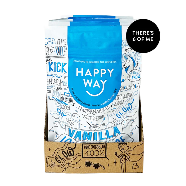 Happy Way Whey Protein Powder Vanilla 60g