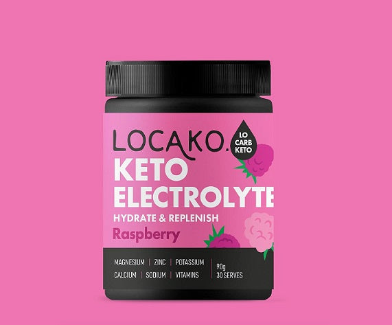 Locako Keto Electrolytes - Raspberry 90gm - 30% off