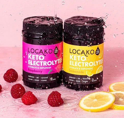 Locako Keto Electrolytes - Raspberry 90gm - 30% off