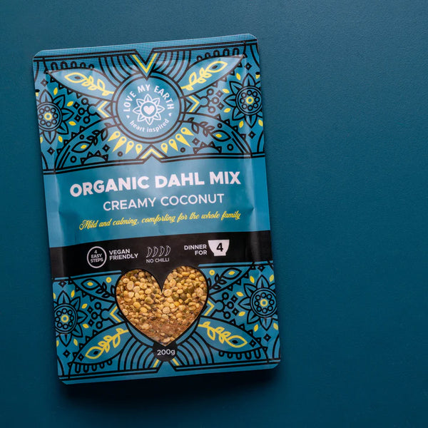 Love My Earth Organic Dahl Mix CREAMY COCONUT 200gm