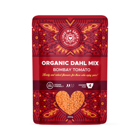 Love My Earth Organic Dahl Mix BOMBAY TOMATO 200gm