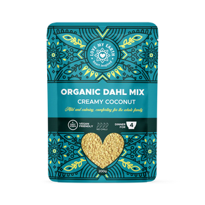 Love My Earth Organic Dahl Mix CREAMY COCONUT 200gm