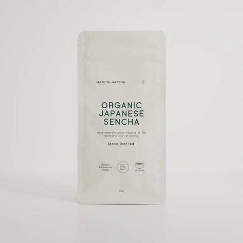 Matcha Matcha Organic Japanese Sencha 80gm | Loose Tea Leaves