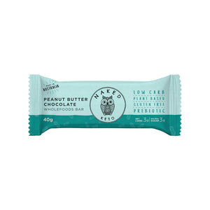 Naked Paleo Bar Peanut Butter Chocolate Keto Bar 40g