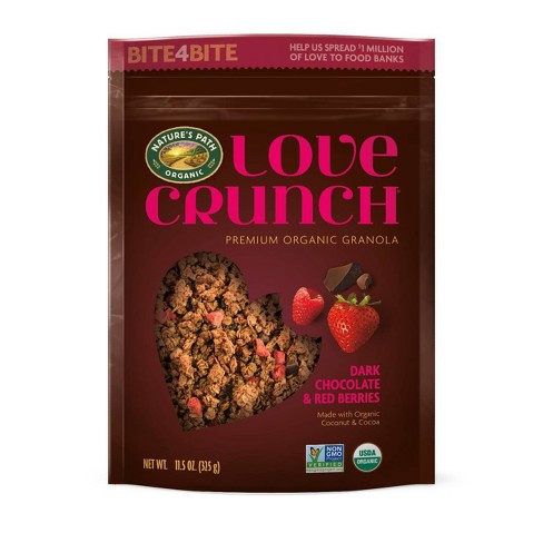 Nature's Path Dark Chocolate & Red Berries Granola 325gm