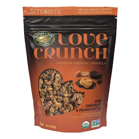 Nature's Path Dark Chocolate & Peanut Butter Granola 325gm