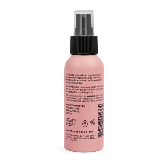 Noosa Basic Spray Deodorant - Rose & Frankincense 100ml