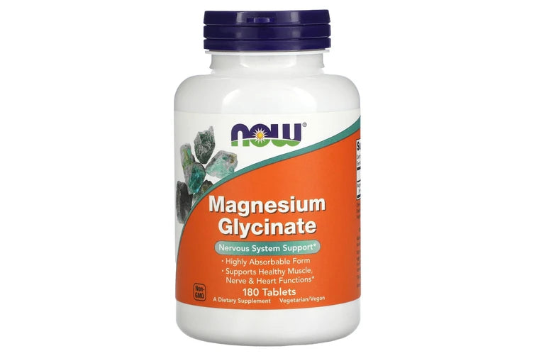 Now Magnesium Glycinate 180Tablets