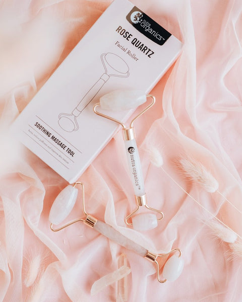 Nutra Organics Rose Quartz Facial Roller