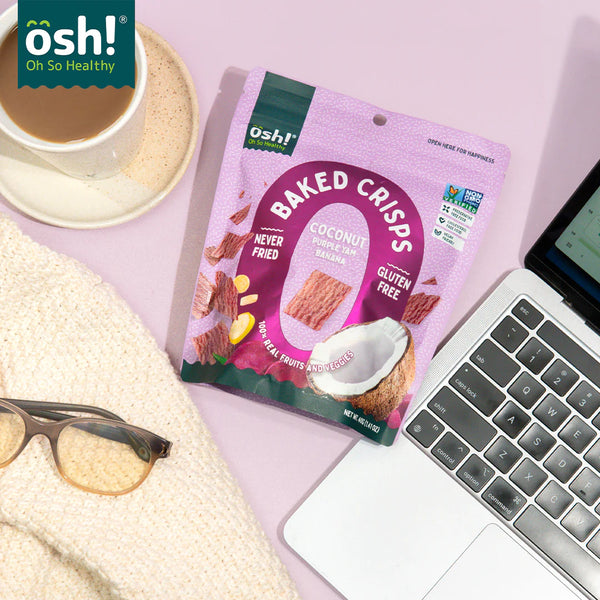 Oh so Healthy OSH! Coconut Purple Yam Crisps 40g