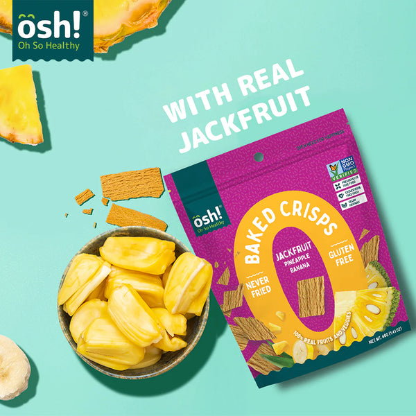 Oh so Healthy OSH! Jackfruit Pineapple Banana Crisps 40gm