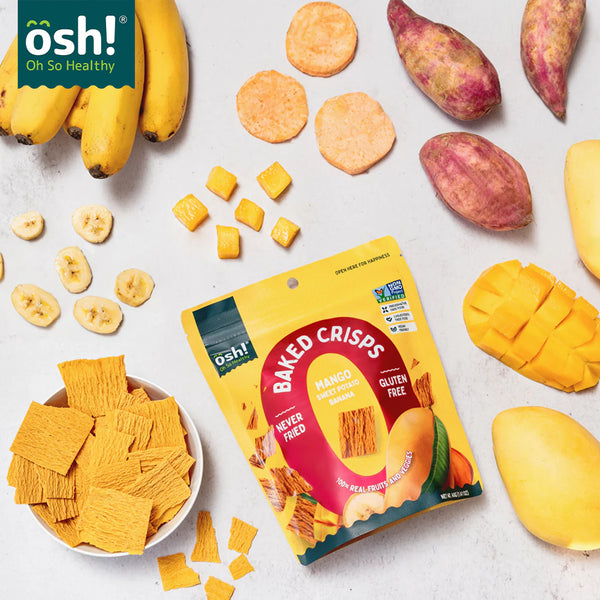 Oh so Healthy OSH! Mango Sweet Potato Banana Crisps 40gm