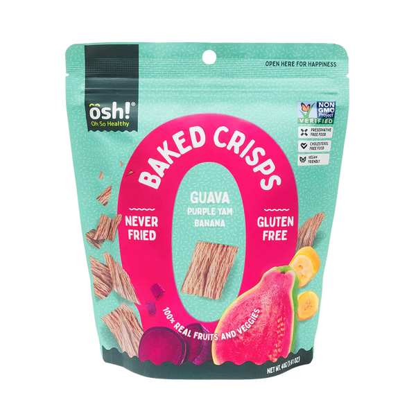 Oh so Healthy OSH! Guava Purple Yam Banana Crisps 40g