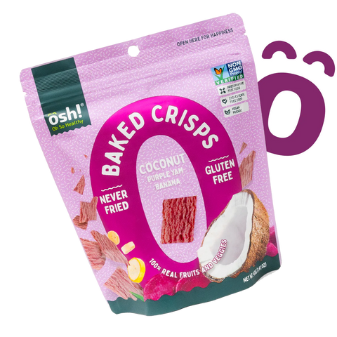 Oh so Healthy OSH! Coconut Purple Yam Crisps 40g